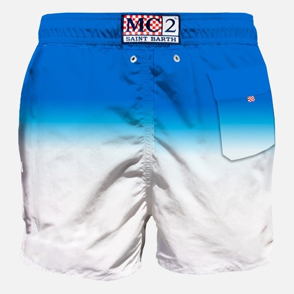 Saint Barth Man classic swim shorts color shades Size L - Picture 2 of 3